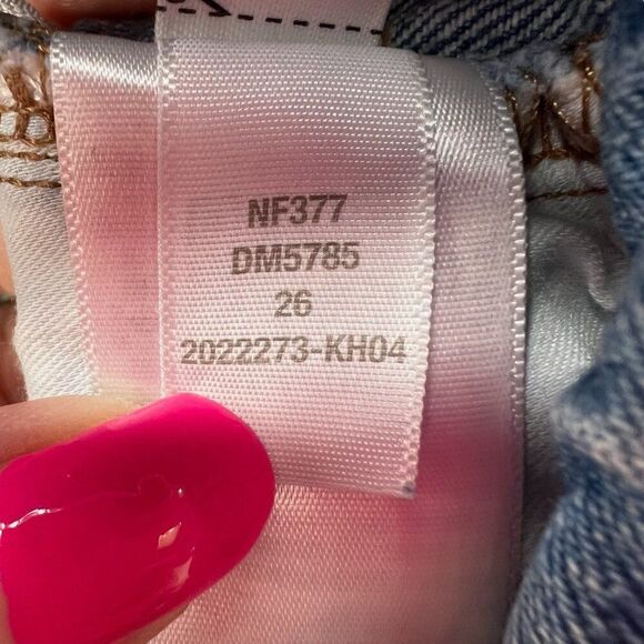 Madewell The Perfect Vintage Flare Jeans Light Wash Denim Cotton Blend Size 26 - Picture 5 of 8